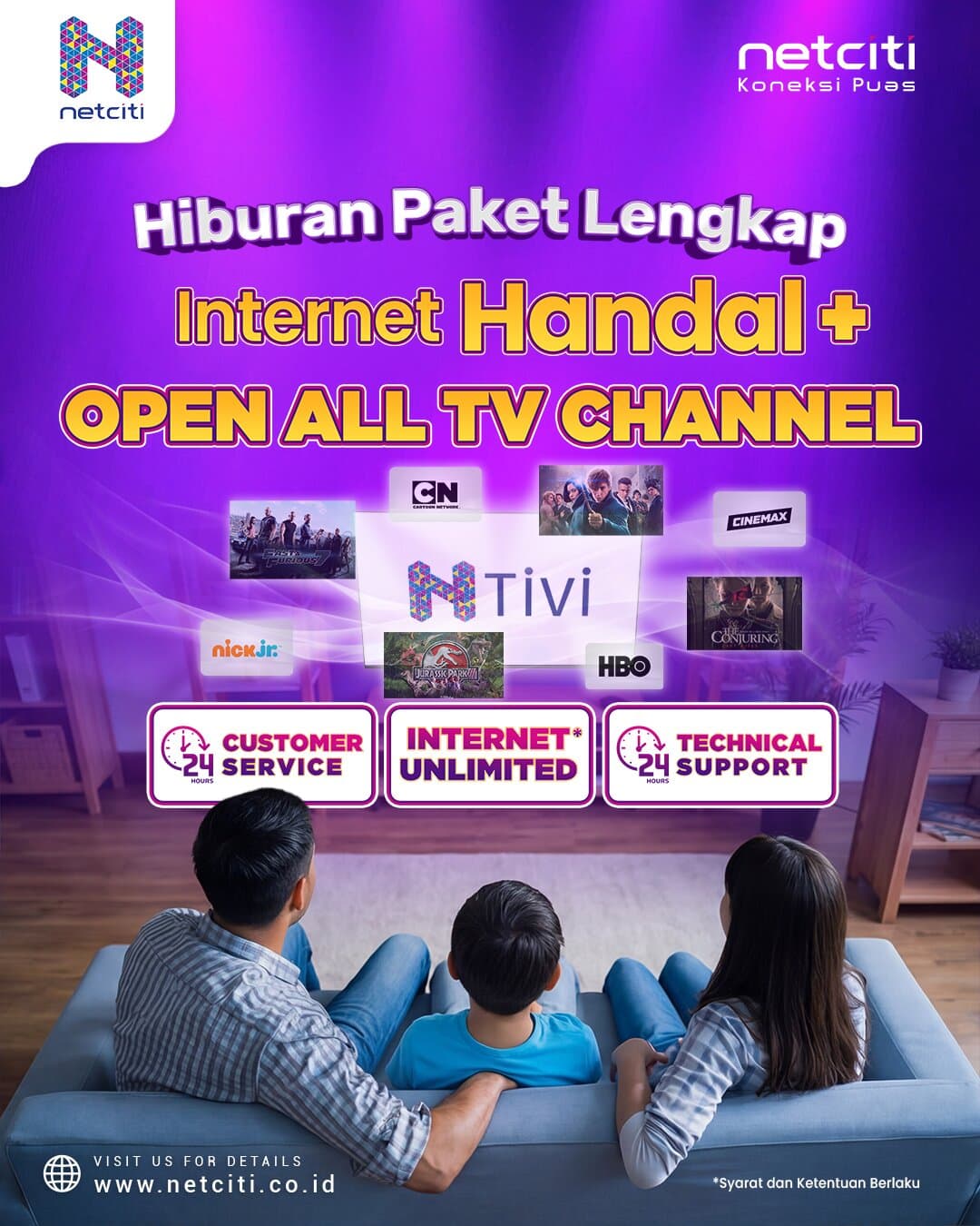 Provider Internet Unlimited Terbaik di Suvarna Sutera